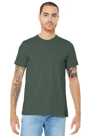 BELLA CANVAS  Unisex Jersey Short Sleeve Tee. BC3001 Military Green