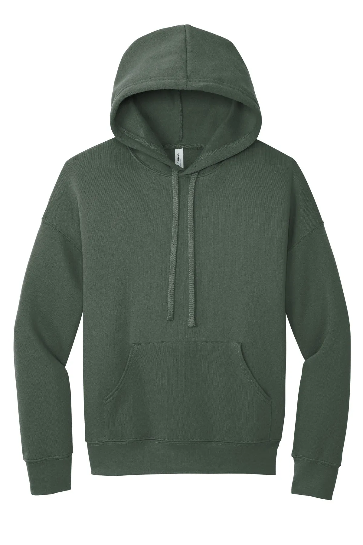 BELLA CANVAS  Unisex Sponge Fleece Pullover DTM Hoodie. BC3729 Military Green