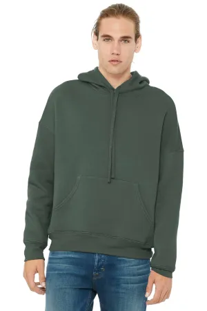 BELLA CANVAS  Unisex Sponge Fleece Pullover DTM Hoodie. BC3729 Military Green
