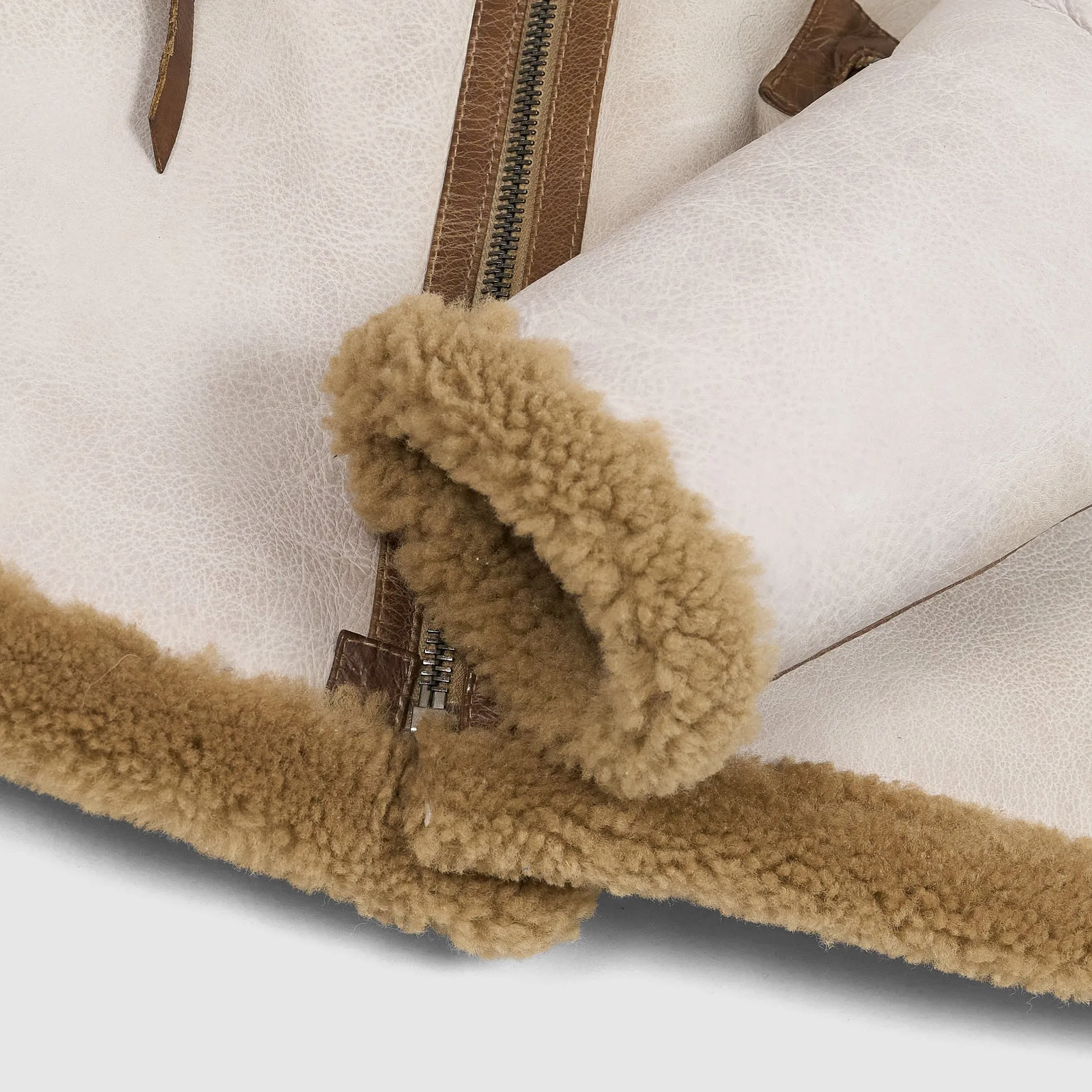 Belstaff Aviator Centenary Shearling Bomber Jacket