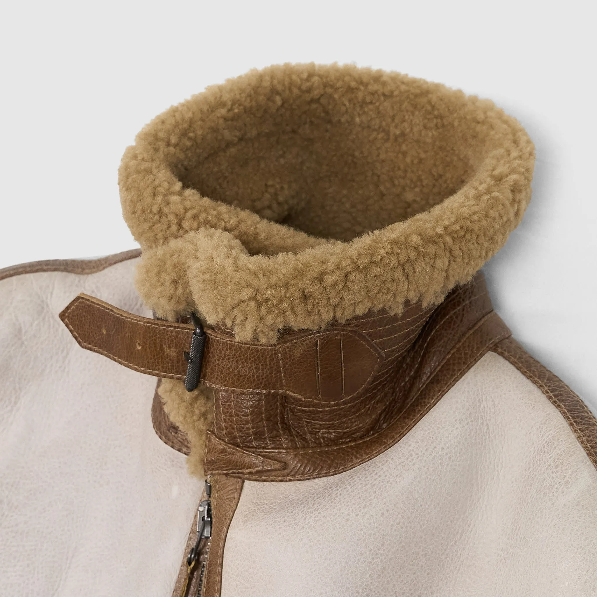 Belstaff Aviator Centenary Shearling Bomber Jacket