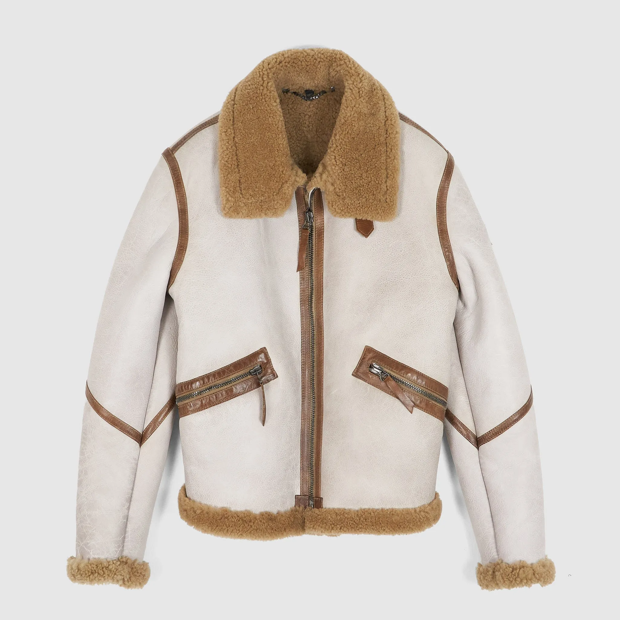 Belstaff Aviator Centenary Shearling Bomber Jacket