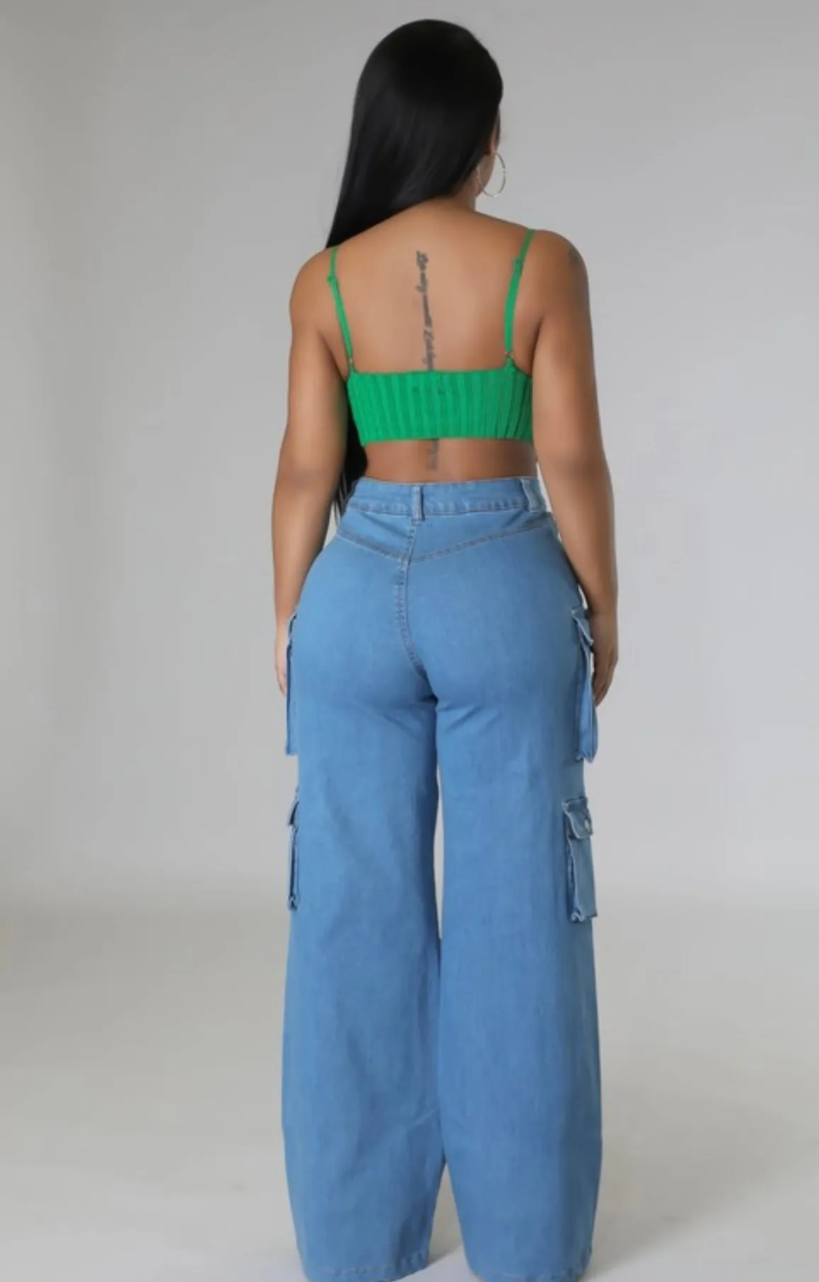 Billie Cargo Baddie Jeans