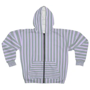 BirdGirls Blue Light AOP Unisex Zip Hoodie