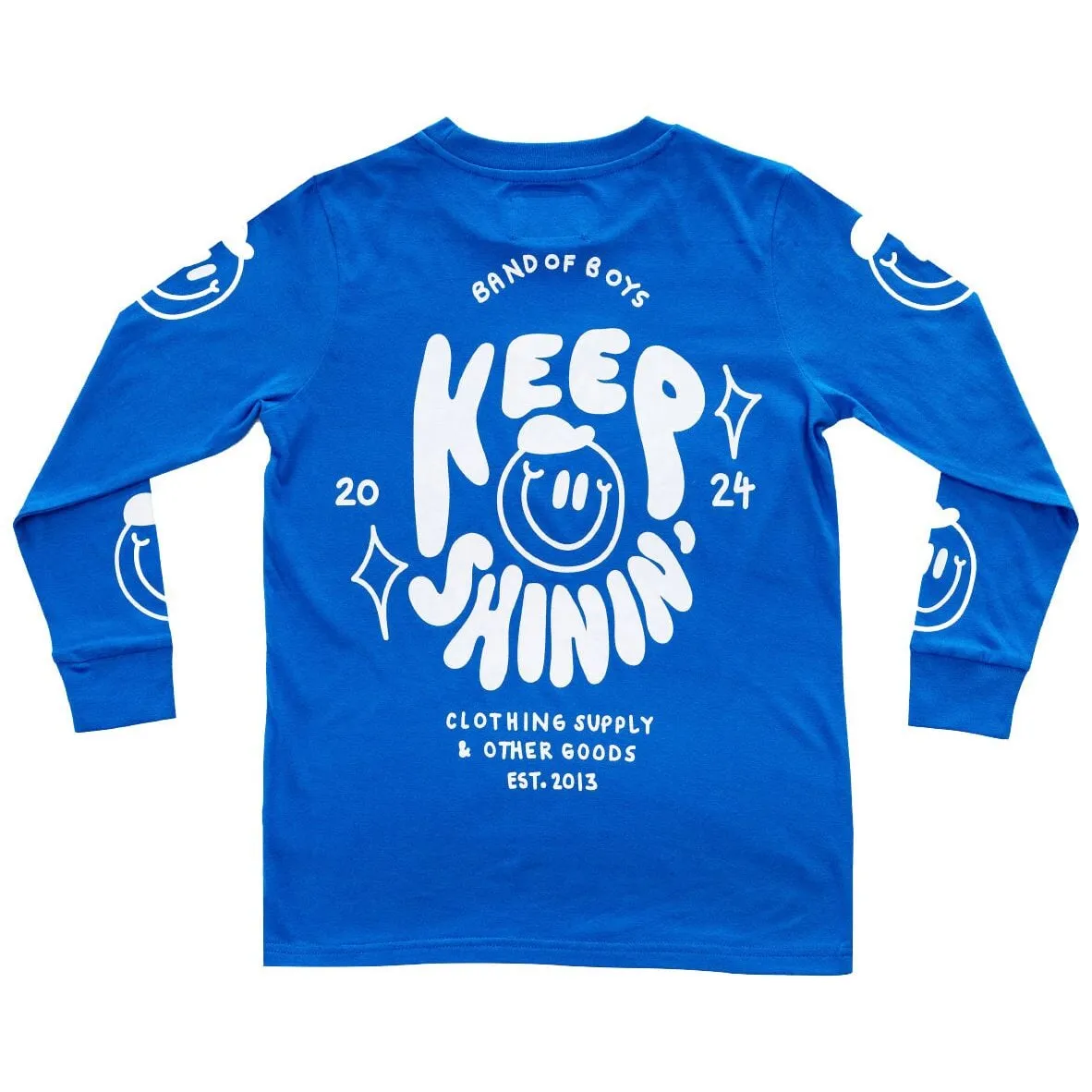 Blue Keep Shinin Tee