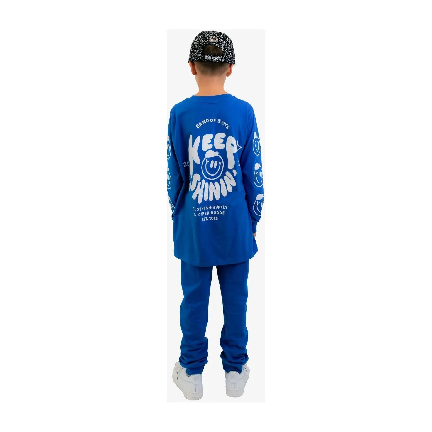 Blue Keep Shinin Tee