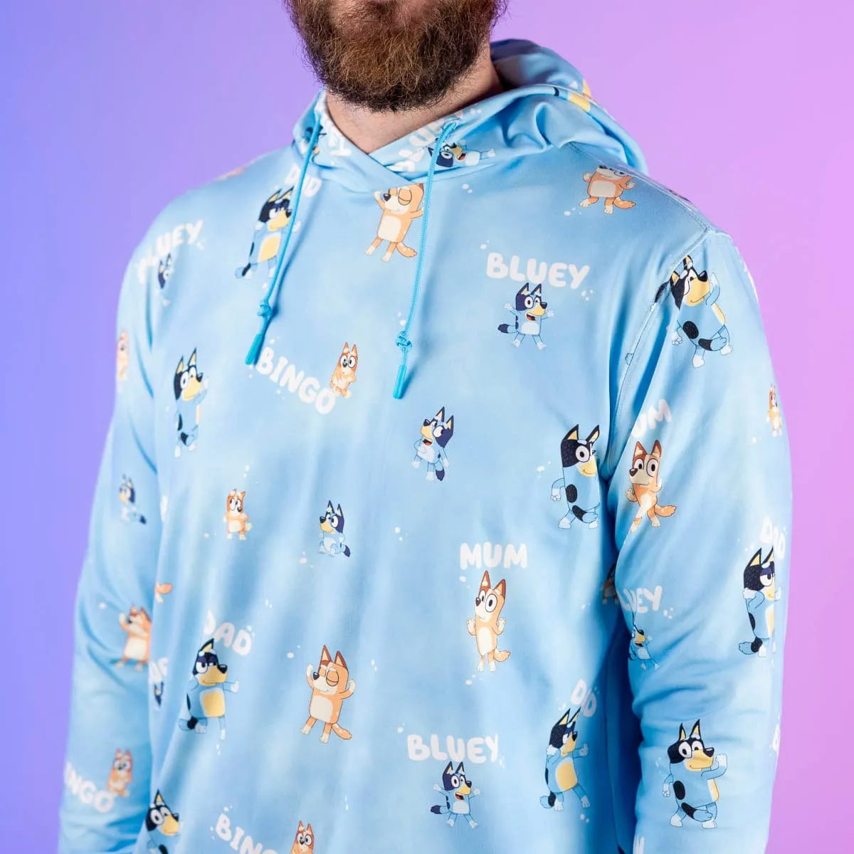 Bluey "Meet the Heelers" – Performance Hoodie