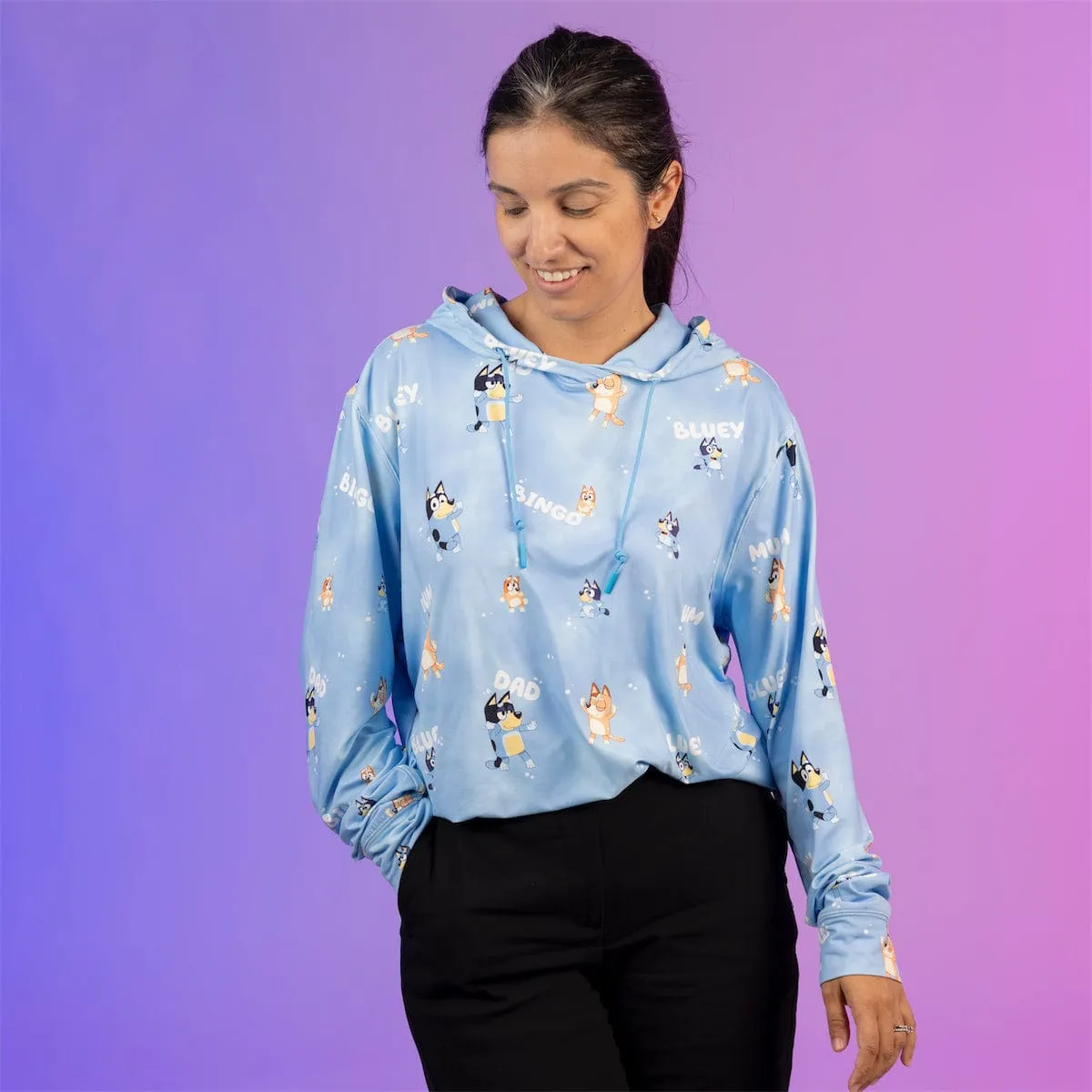 Bluey "Meet the Heelers" – Performance Hoodie