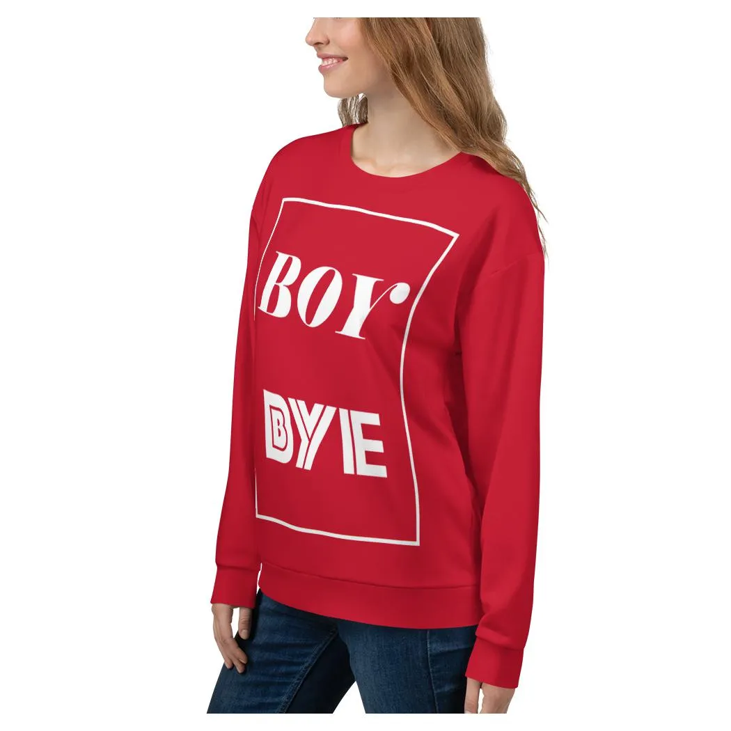 Boy BYE Sweatshirt (Red)