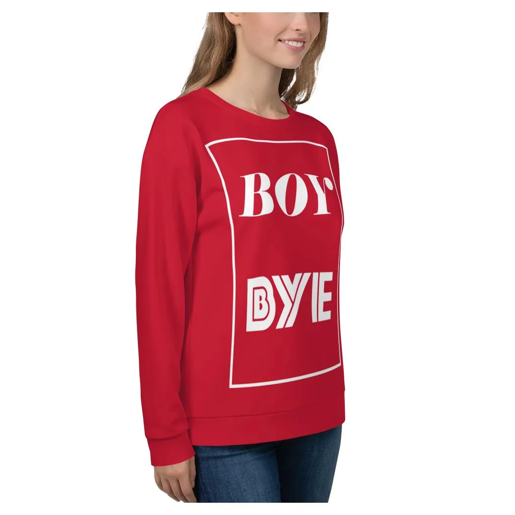 Boy BYE Sweatshirt (Red)