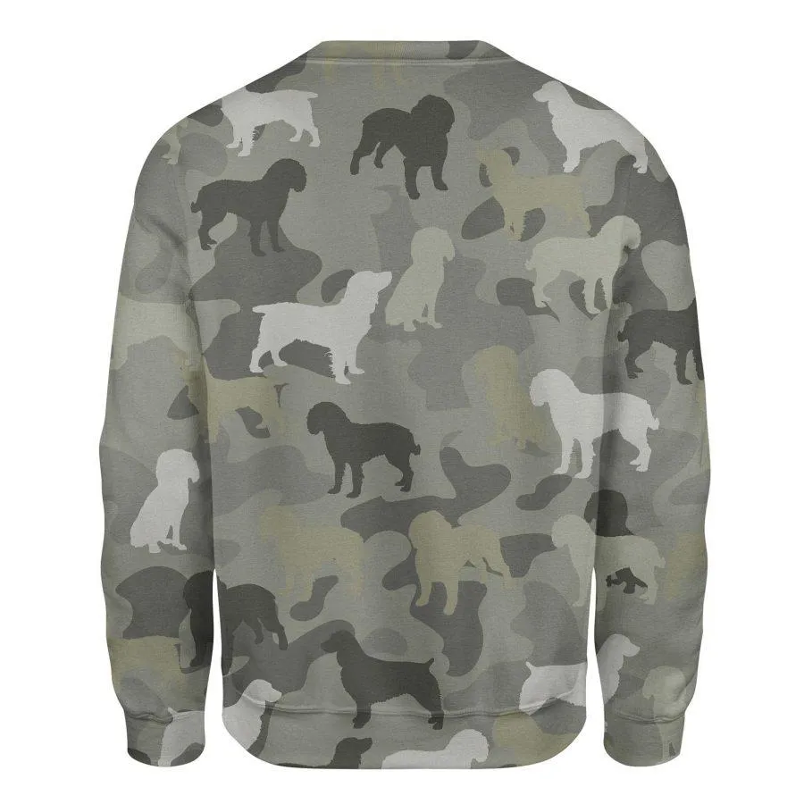 Boykin Spaniel1 - Camo - Premium Sweatshirt
