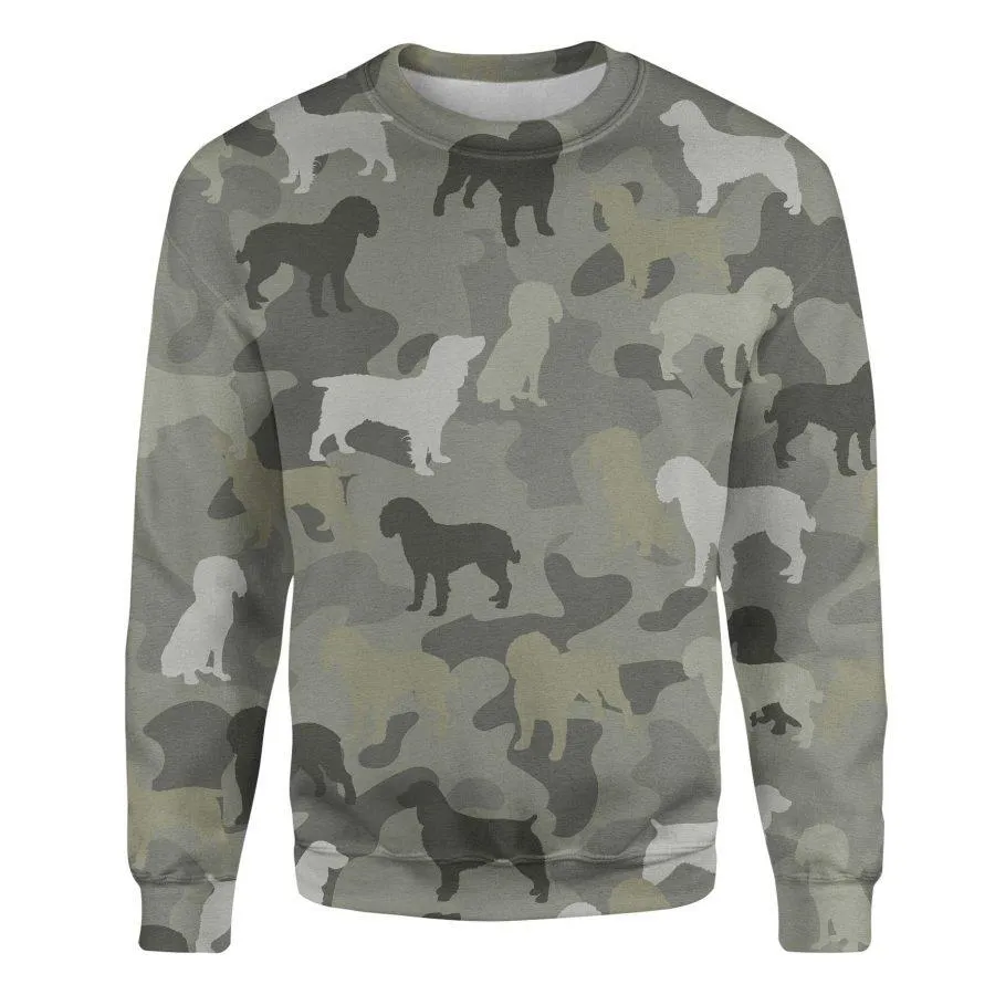 Boykin Spaniel1 - Camo - Premium Sweatshirt