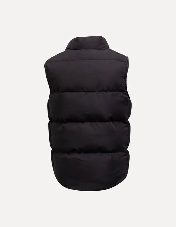 Boys Blackout Puffer Vest by St Goliath