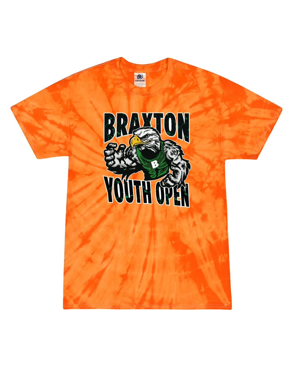 Braxton Youth Open Tie Dye Tee