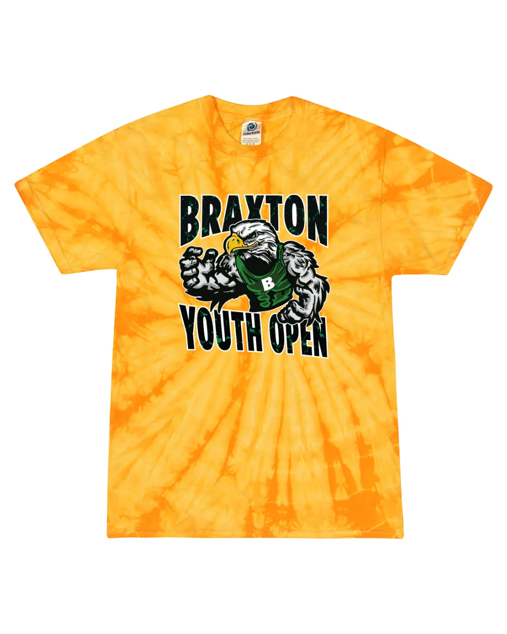 Braxton Youth Open Tie Dye Tee