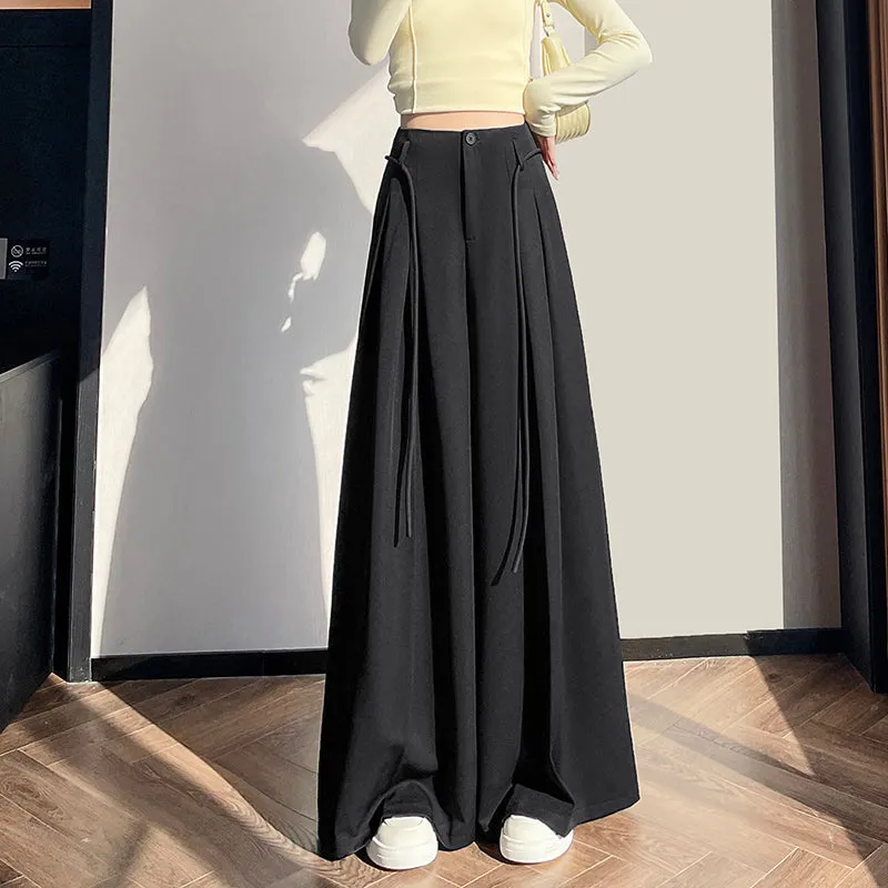 Breathable and Loose Fit Wide Leg Trousers Perfect for Summer