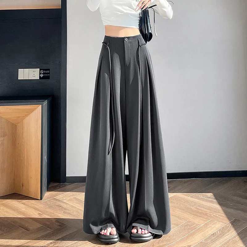 Breathable and Loose Fit Wide Leg Trousers Perfect for Summer