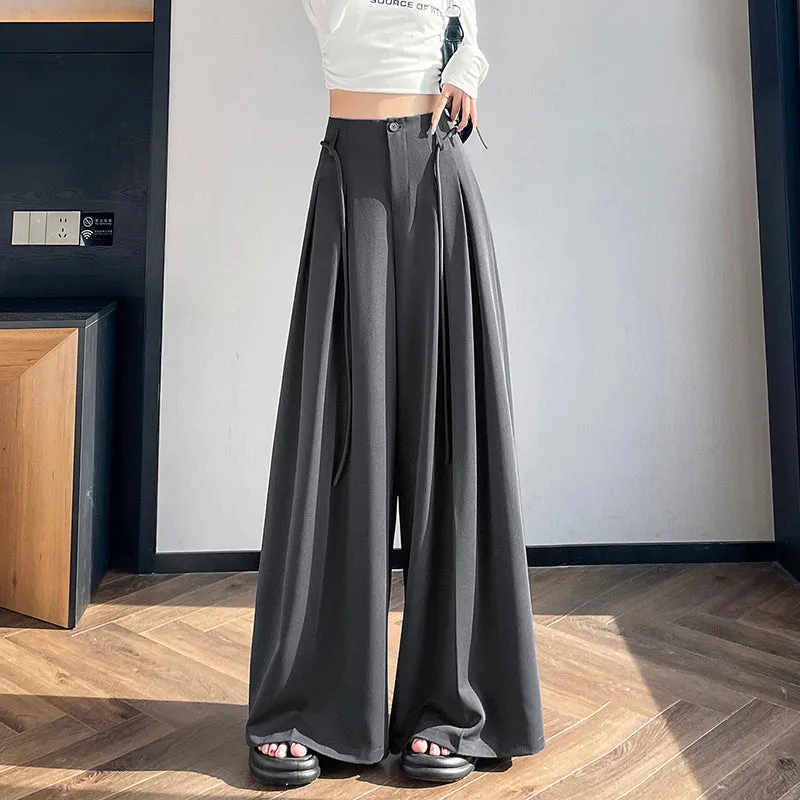 Breathable and Loose Fit Wide Leg Trousers Perfect for Summer