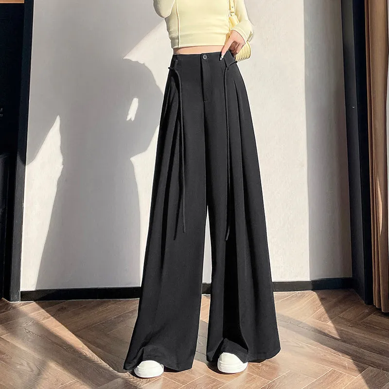 Breathable and Loose Fit Wide Leg Trousers Perfect for Summer