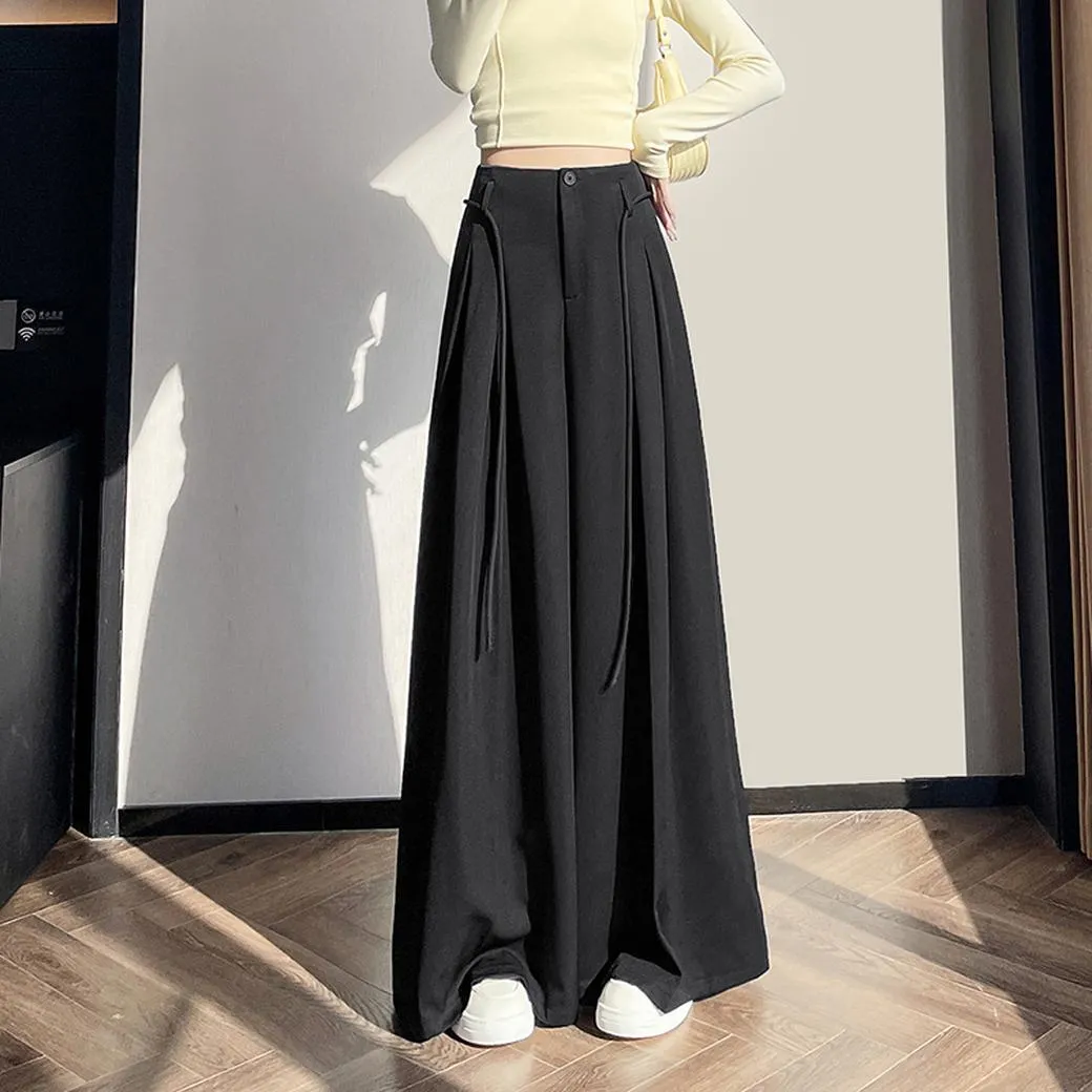 Breathable and Loose Fit Wide Leg Trousers Perfect for Summer