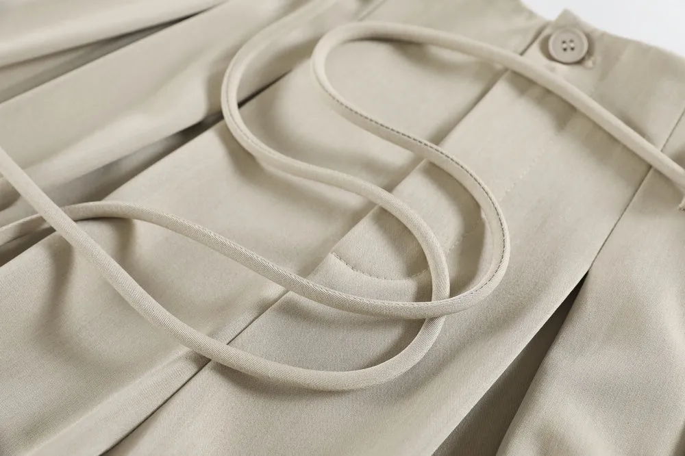 Breathable and Loose Fit Wide Leg Trousers Perfect for Summer