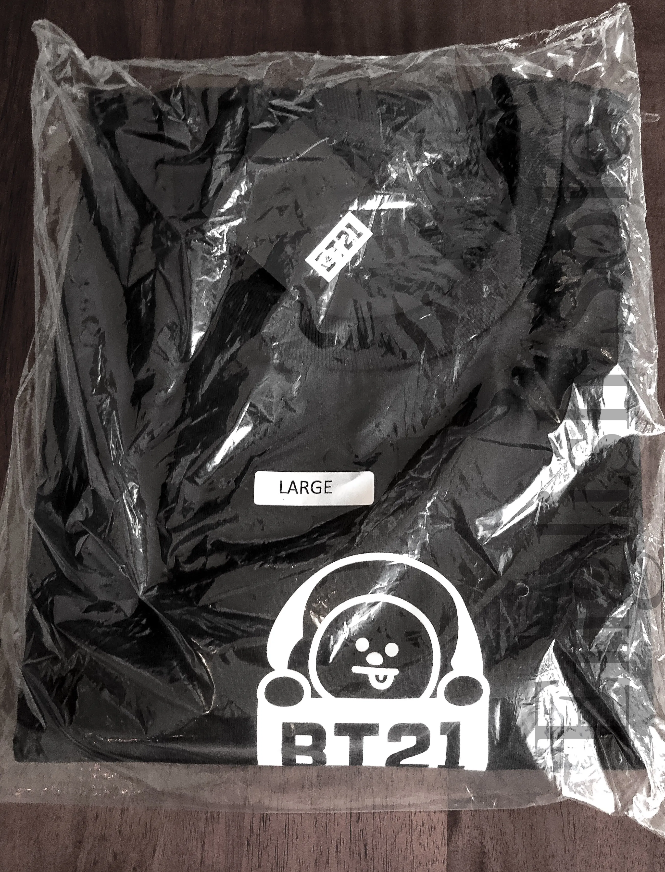 BT21 x AntiSocial Social Club - Chimmy Black Logo Tee