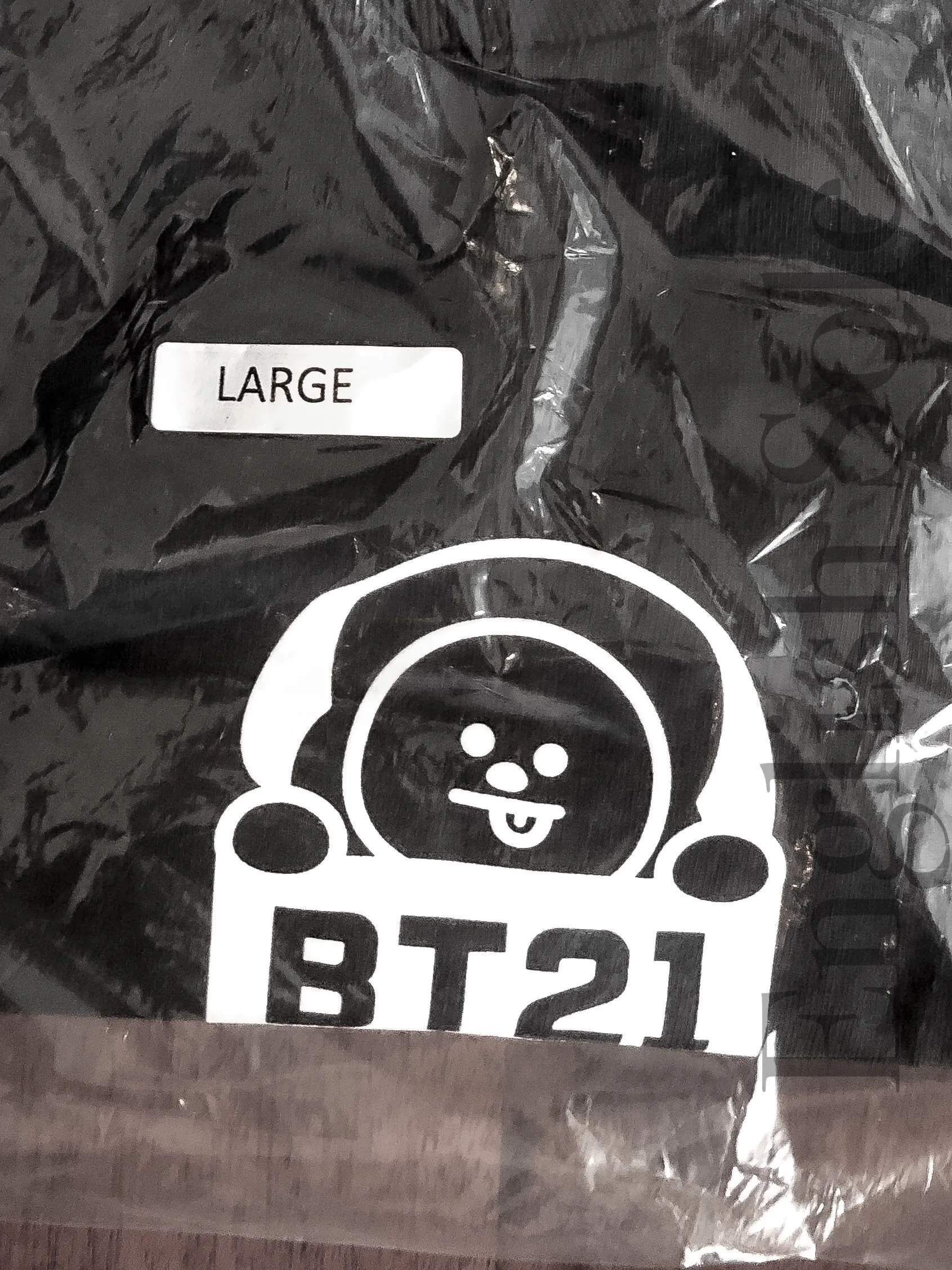 BT21 x AntiSocial Social Club - Chimmy Black Logo Tee