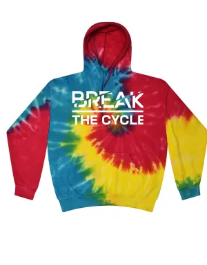 BTC Rainbow Tie Dye Hoodie
