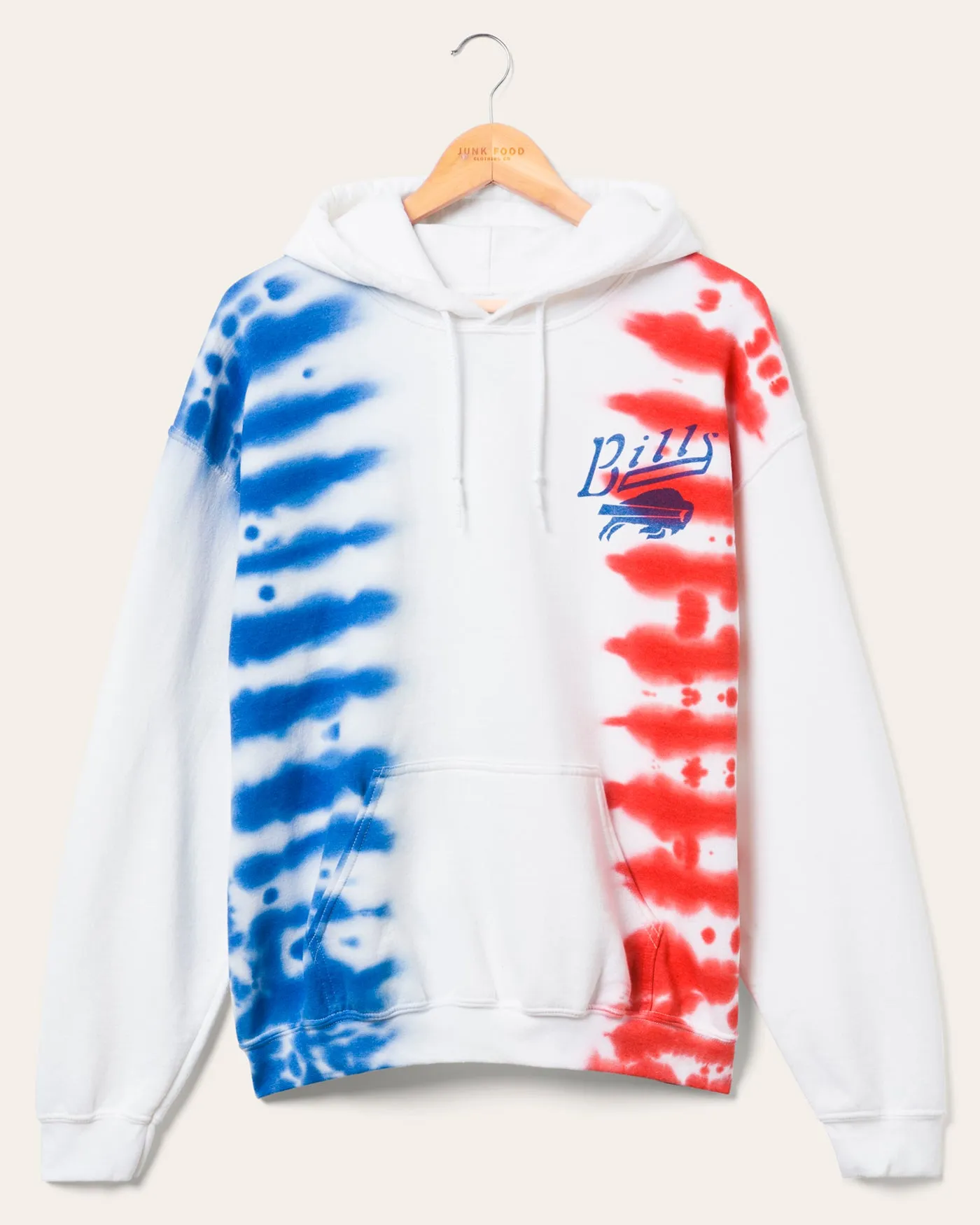 Buffalo Bills Stitch Tie Dye Hoodie