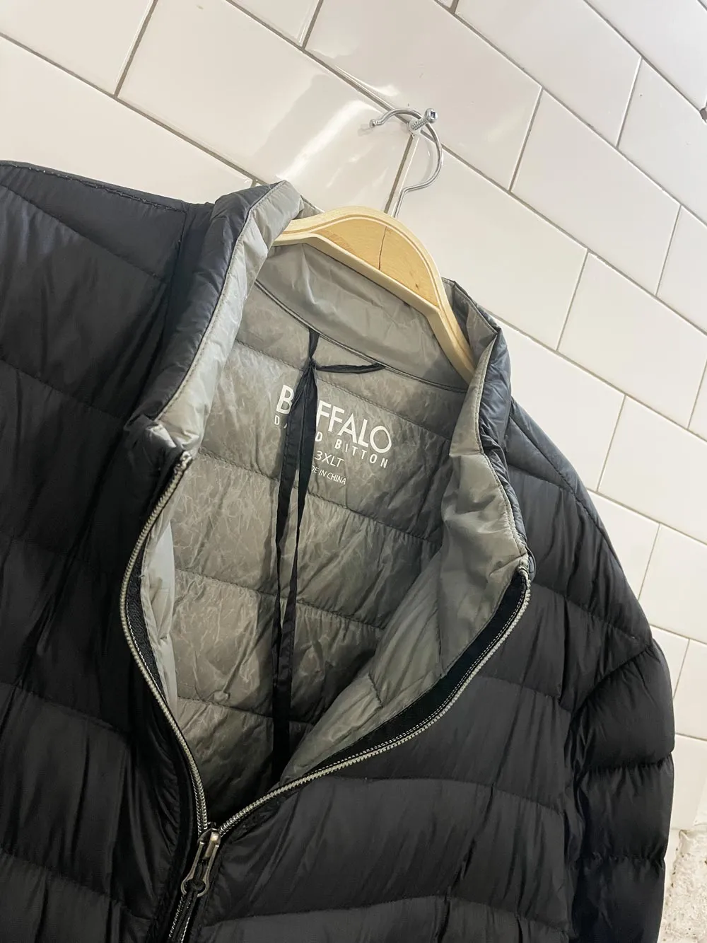 buffalo packable light puffer coat