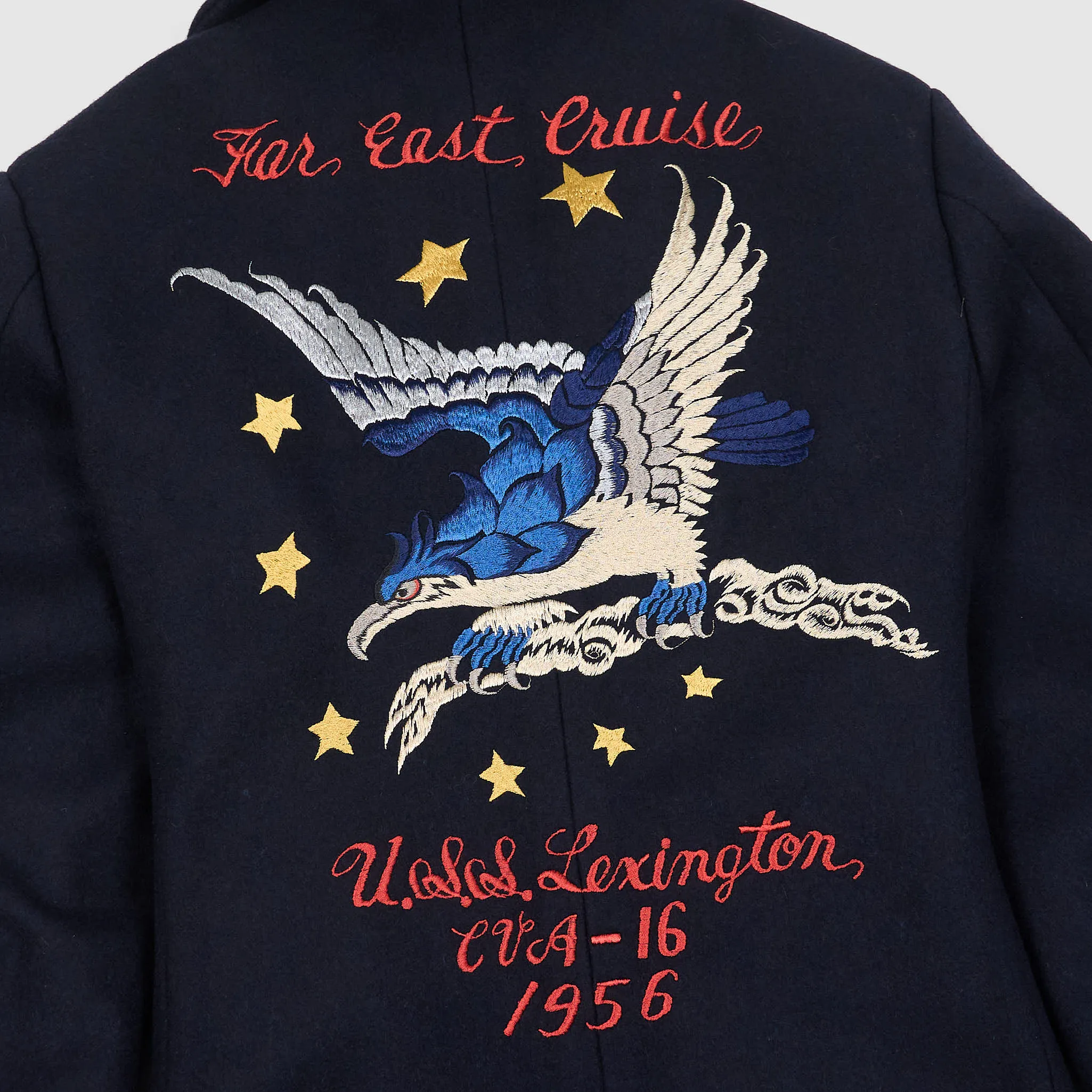 Buzz Ricksons Embroidered Sucka P-Coat