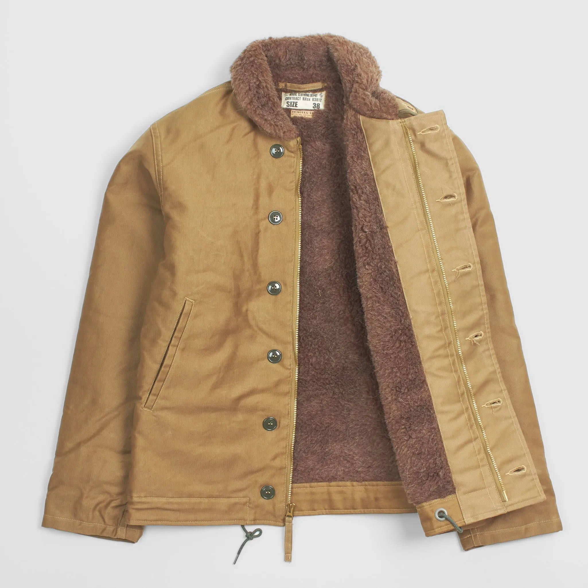 Buzz Rickson's N-1 Deck-Jacket Demotex