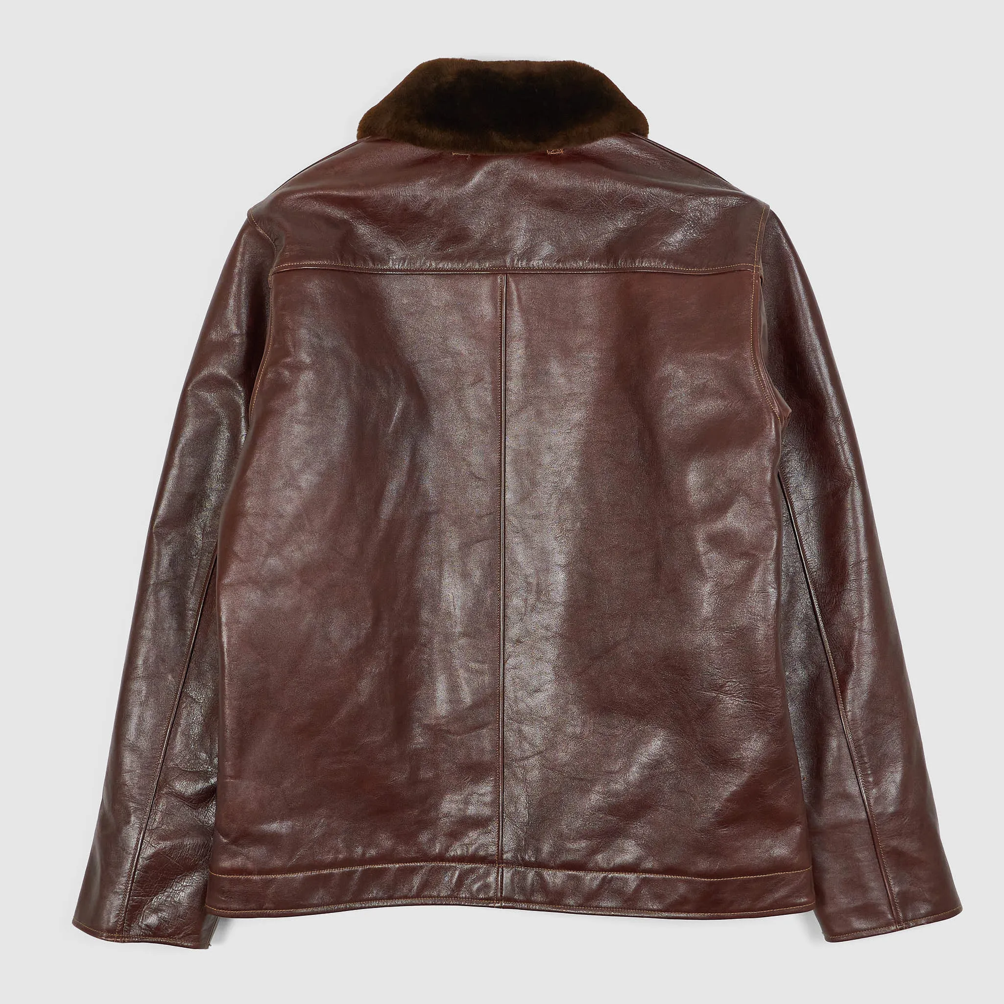 Buzz Rickson's William Gibson N-2 Leather Deck Jacket