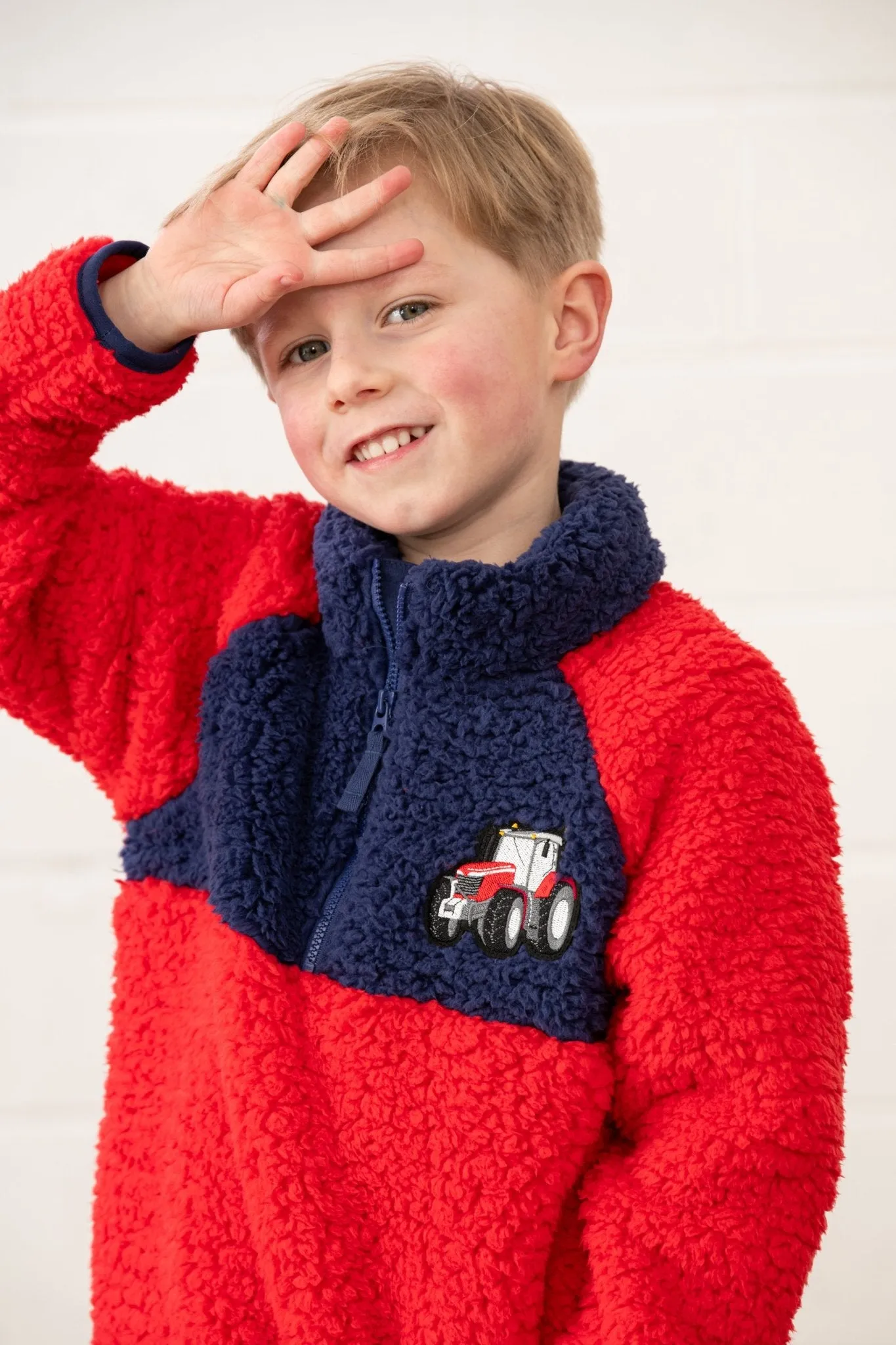 Caden Fleece - Red Tractor