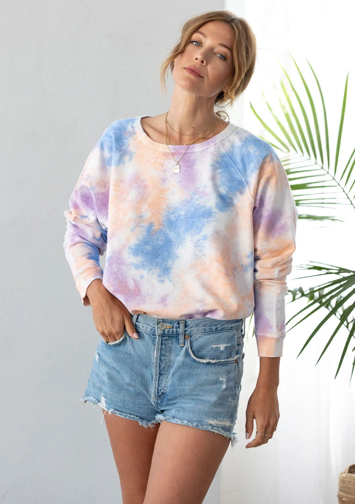 California Love Tie Dye Sweatshirt