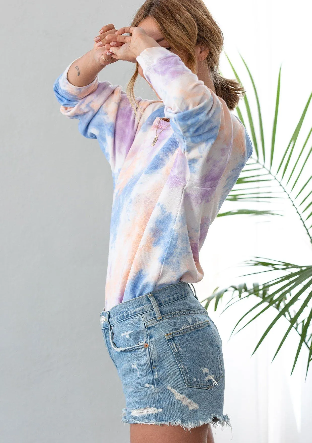 California Love Tie Dye Sweatshirt