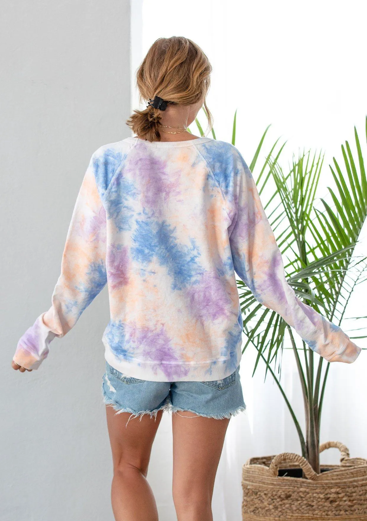 California Love Tie Dye Sweatshirt
