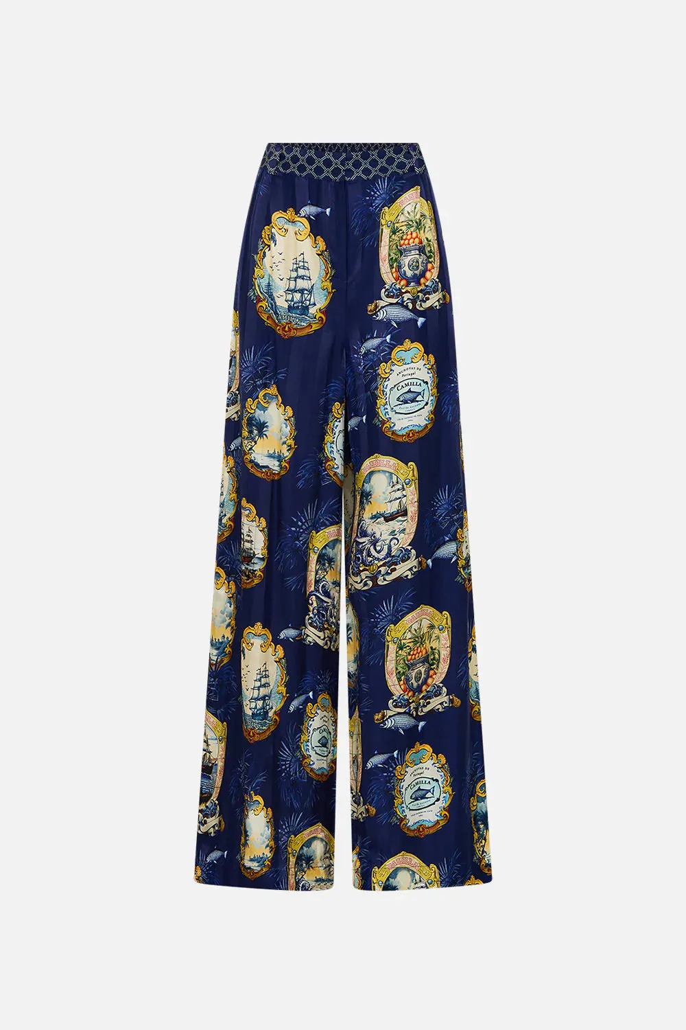 CAMILLA Wide Leg Waisted Pant - Song of Saint Anthony