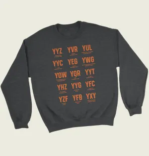 Canadian Airports Unisex Sweatshirt