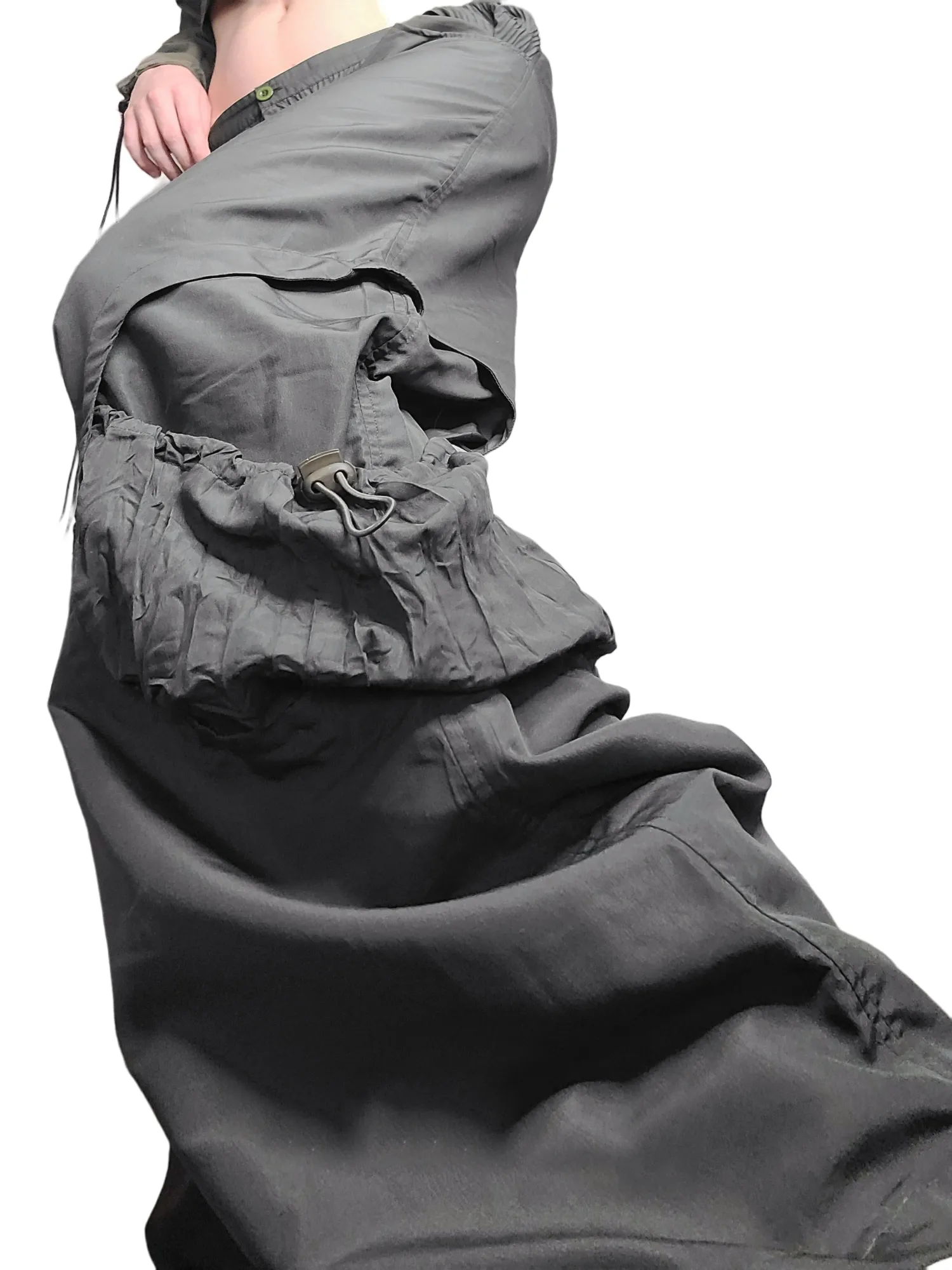 Cargo parachute kaki