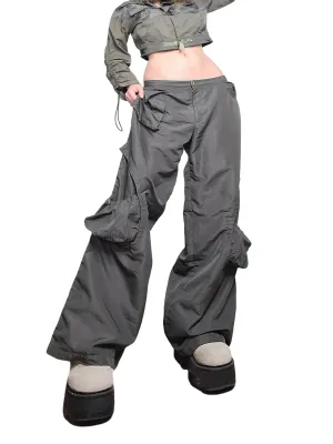 Cargo parachute kaki