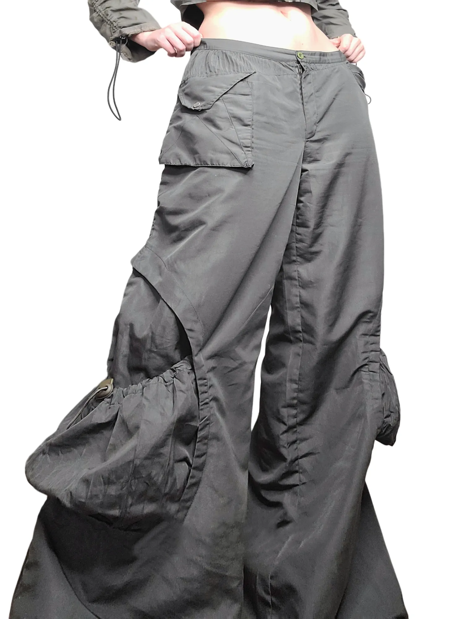 Cargo parachute kaki