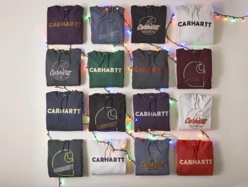 Carhartt Logo Graphic Sweatshirt (Carbon Heather, L)