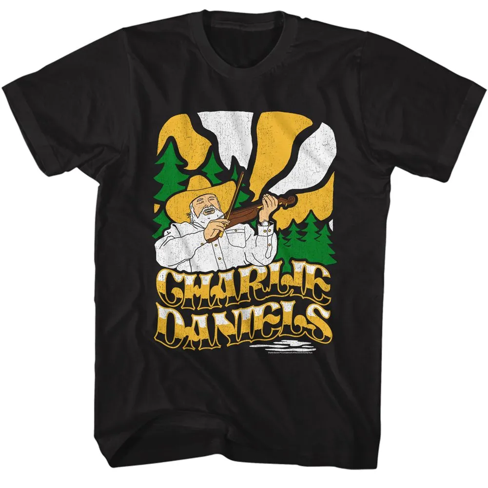 Charlie Daniels Band Drawn Charlie T-Shirt