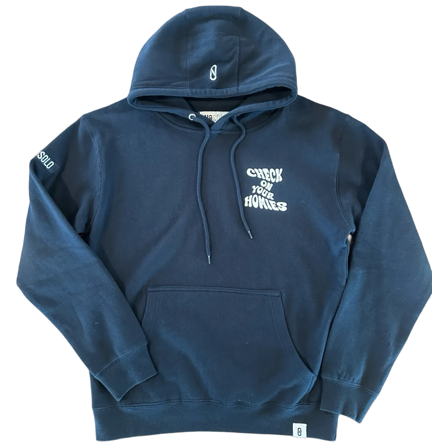 CHECK ON YOUR HOMIES Hoodie