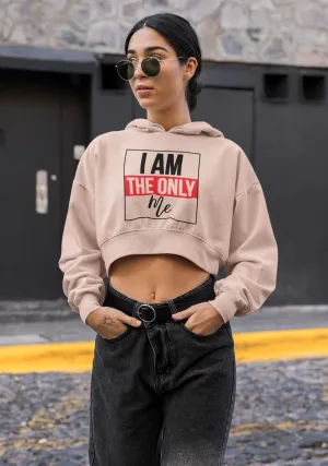 Christmas Women’s Cropped Hooded Sweatshirt