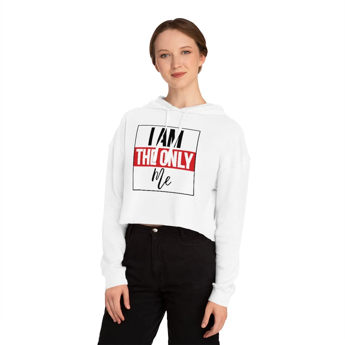 Christmas Women’s Cropped Hooded Sweatshirt