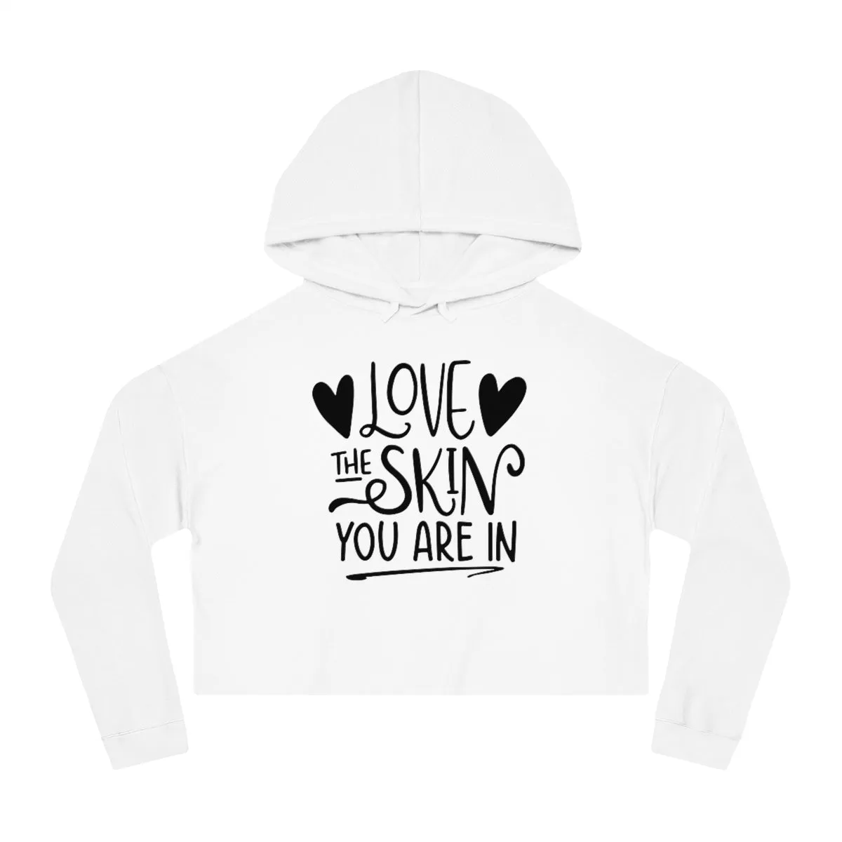 Christmas Women’s Cropped Hooded Sweatshirt
