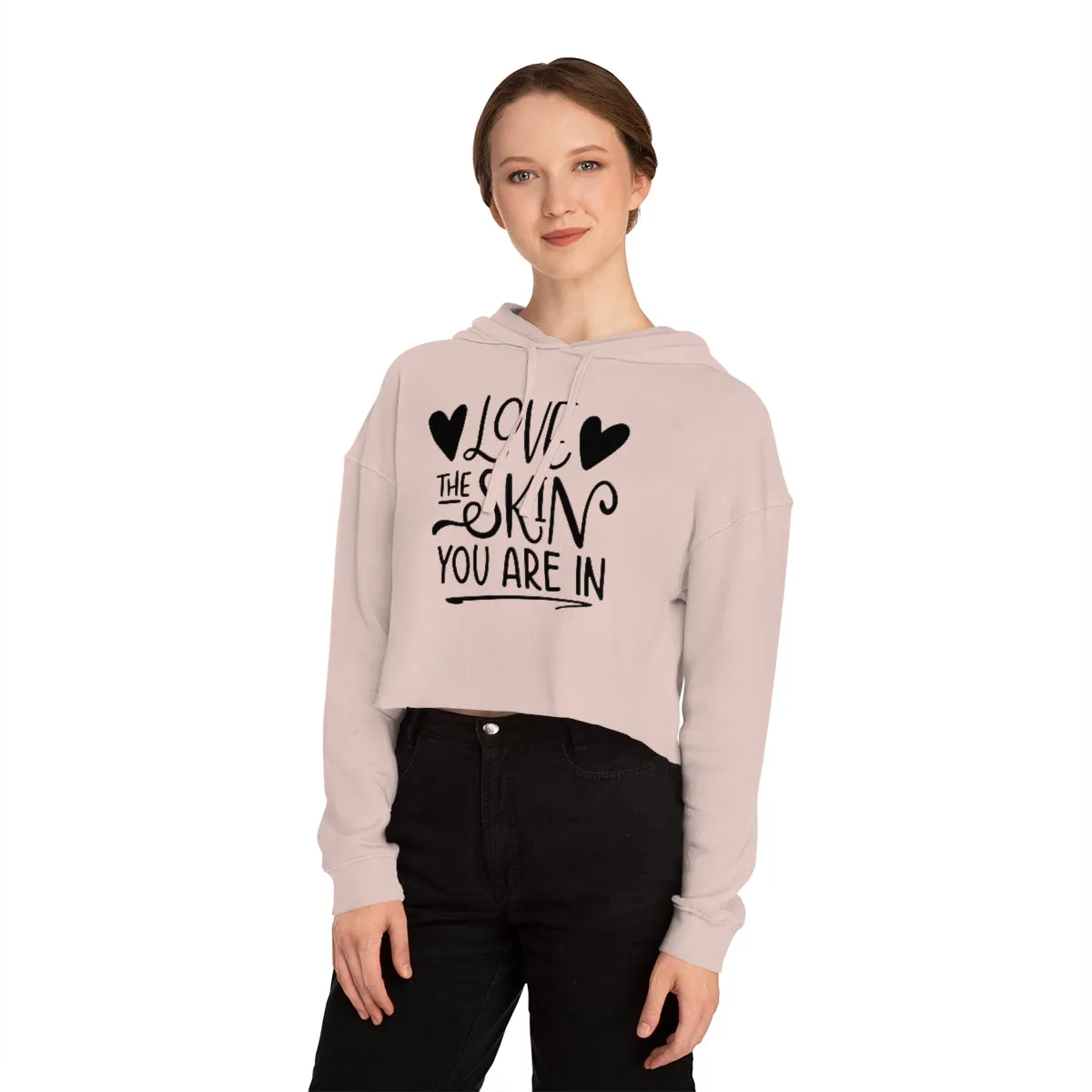 Christmas Women’s Cropped Hooded Sweatshirt
