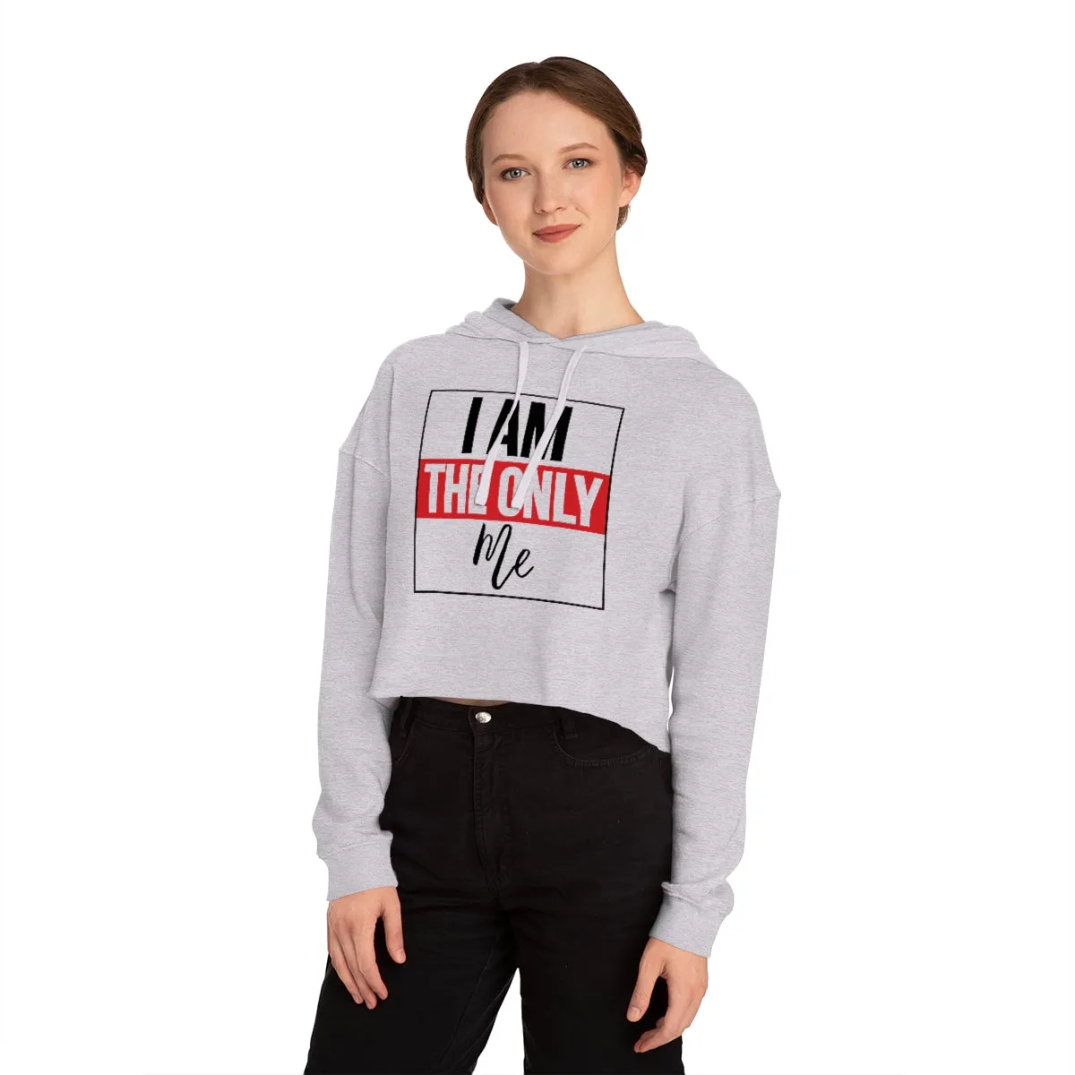 Christmas Women’s Cropped Hooded Sweatshirt